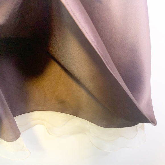 Alfred Angelo Brown Bridesmaid Dress Size S - Picture 10 of 13